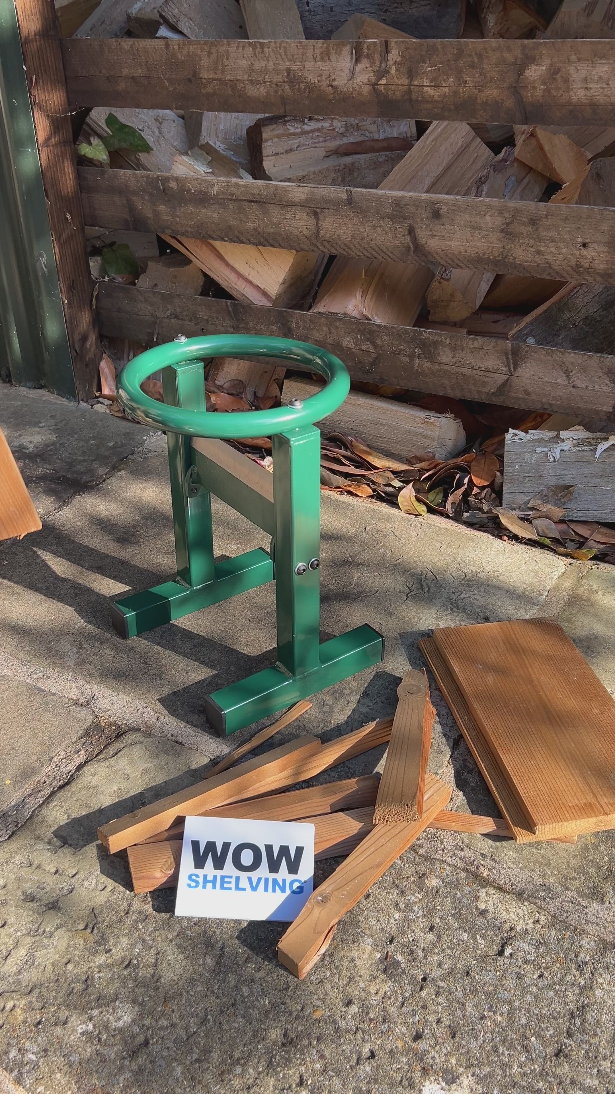 WOW Manual Log Firewood Splitter Kindling Cracker – WOW Shelving